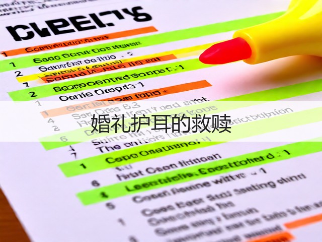 婚礼护耳的救赎(图3) 婚礼护耳的救赎(图3)
