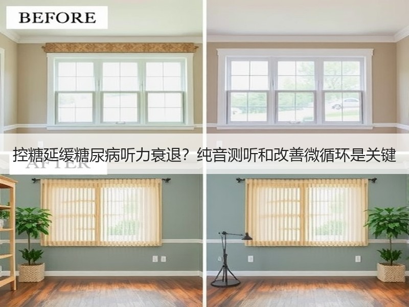 控糖延缓糖尿病听力衰退？纯音测听和改善微循环是关键