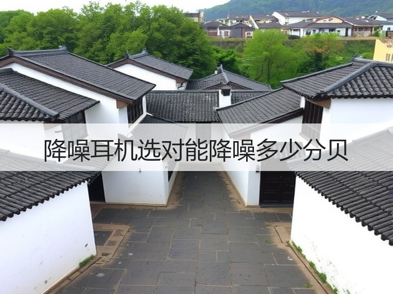 降噪耳机选对能降噪多少分贝