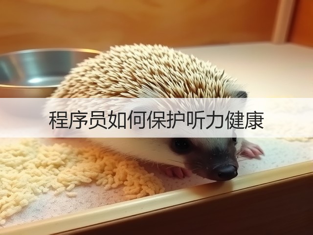 程序员如何保护听力健康(图2) 程序员如何保护听力健康(图2)