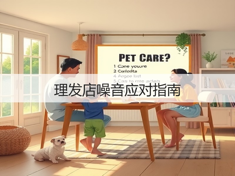 理发店噪音应对指南
