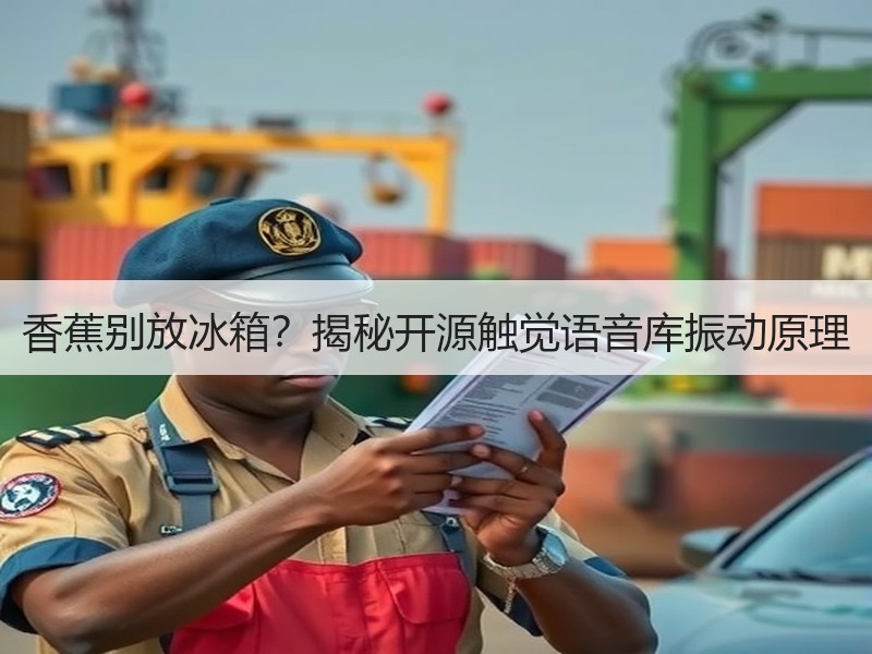 香蕉别放冰箱？揭秘开源触觉语音库振动原理