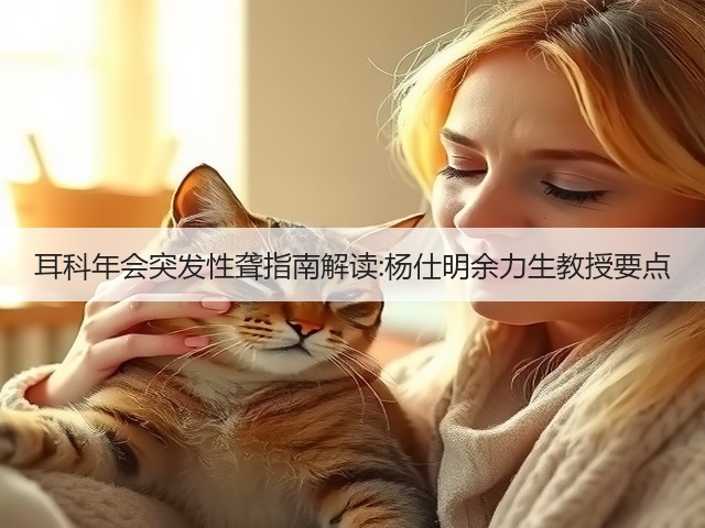 耳科年会突发性聋指南解读:杨仕明余力生教授要点(图3) 耳科年会突发性聋指南解读:杨仕明余力生教授要点(图3)