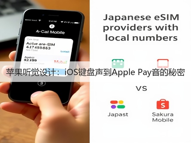 苹果听觉设计:iOS键盘声到Apple Pay音的秘密(图2) 苹果听觉设计:iOS键盘声到Apple Pay音的秘密(图2)