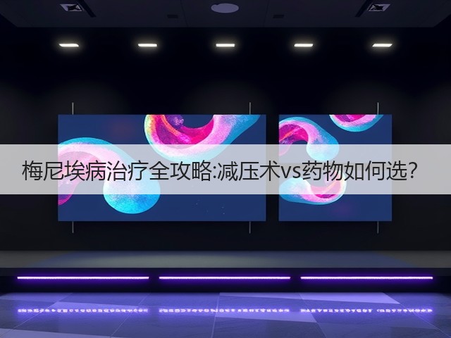 梅尼埃病治疗全攻略:减压术vs药物如何选?(图3) 梅尼埃病治疗全攻略:减压术vs药物如何选?(图3)