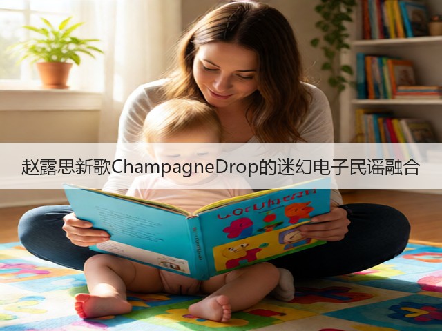 赵露思新歌ChampagneDrop的迷幻电子民谣融合(图3)