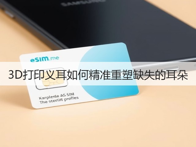 3D打印义耳如何精准重塑缺失的耳朵(图1) 3D打印义耳如何精准重塑缺失的耳朵(图1)
