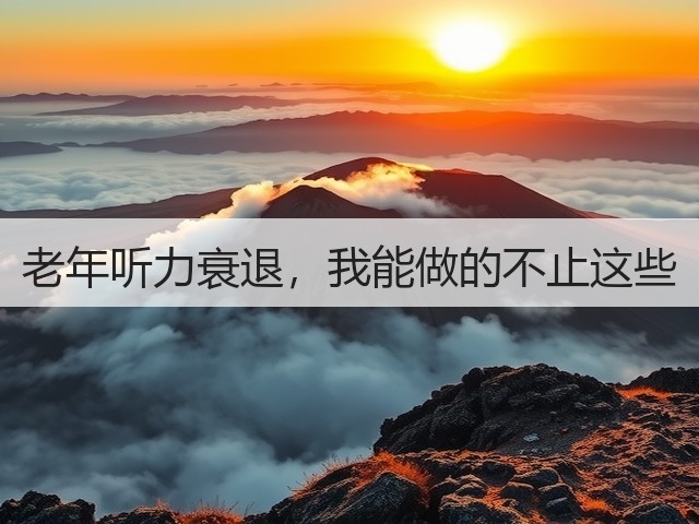 老年听力衰退，我能做的不止这些(图2)