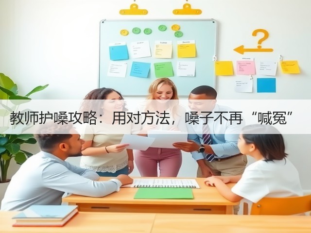 教师护嗓攻略:用对方法,嗓子不再“喊冤”(图3) 教师护嗓攻略:用对方法,嗓子不再“喊冤”(图3)