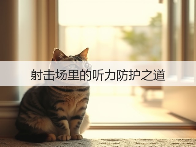 射击场里的听力防护之道(图2) 射击场里的听力防护之道(图2)