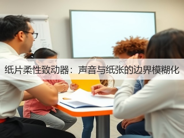 纸片柔性致动器:声音与纸张的边界模糊化(图2) 纸片柔性致动器:声音与纸张的边界模糊化(图2)