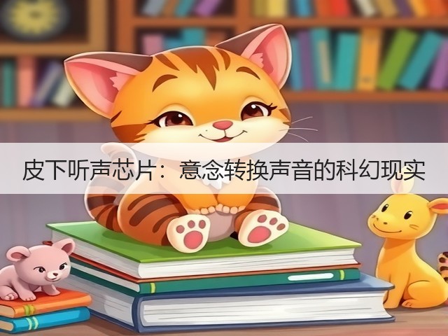 皮下听声芯片:意念转换声音的科幻现实(图3) 皮下听声芯片:意念转换声音的科幻现实(图3)