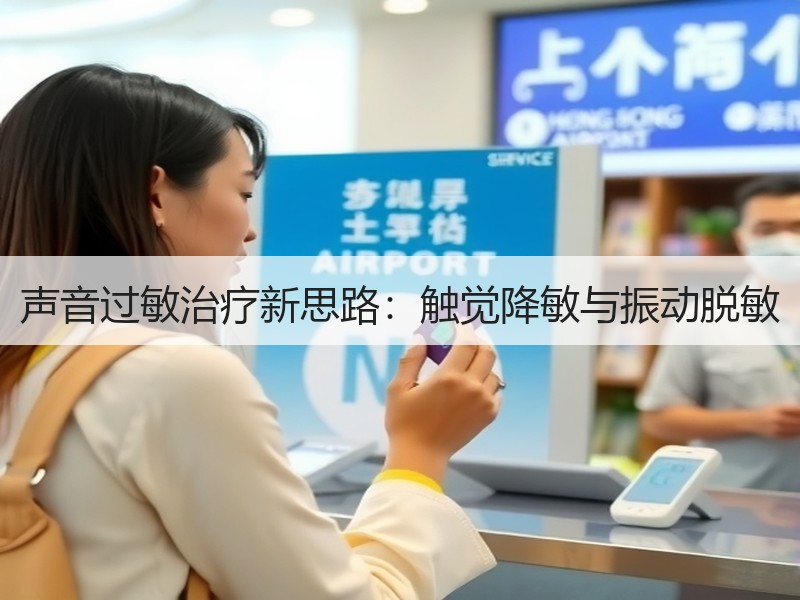 声音过敏治疗新思路：触觉降敏与振动脱敏