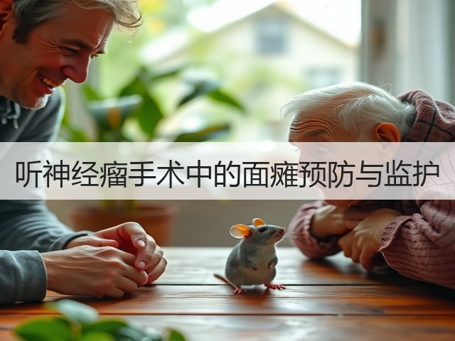 听神经瘤手术中的面瘫预防与监护(图1) 听神经瘤手术中的面瘫预防与监护(图1)