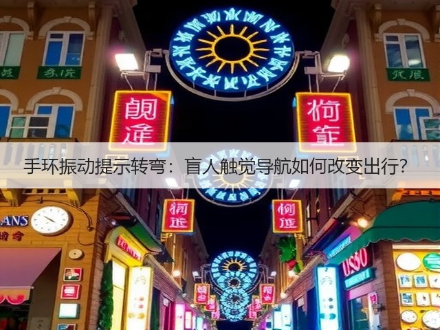 手环振动提示转弯：盲人触觉导航如何改变出行？(图3)