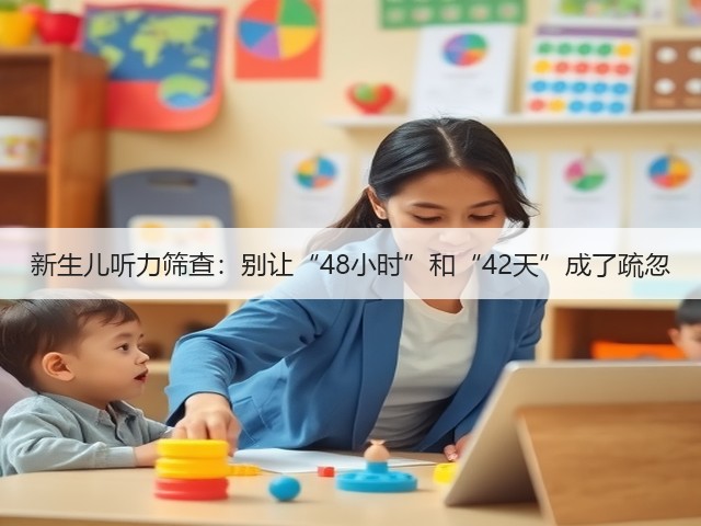 新生儿听力筛查:别让“48小时”和“42天”成了疏忽(图1) 新生儿听力筛查:别让“48小时”和“42天”成了疏忽(图1)