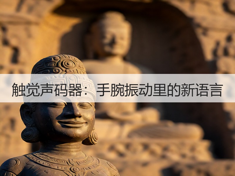 触觉声码器：手腕振动里的新语言