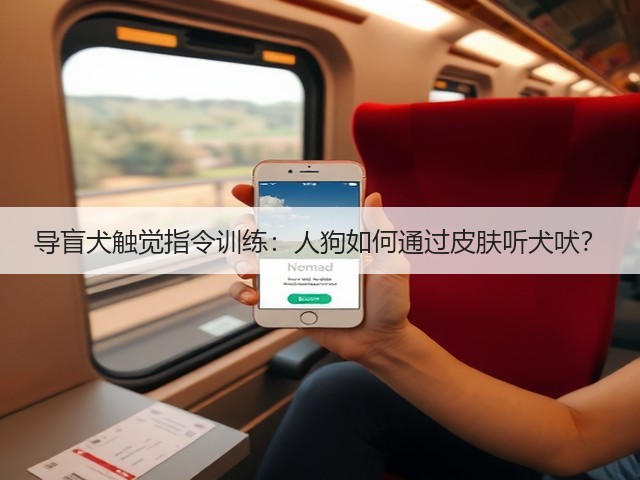 导盲犬触觉指令训练:人狗如何通过皮肤听犬吠?(图3) 导盲犬触觉指令训练:人狗如何通过皮肤听犬吠?(图3)