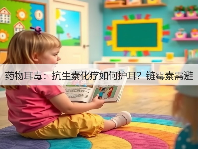 药物耳毒：抗生素化疗如何护耳？链霉素需避
