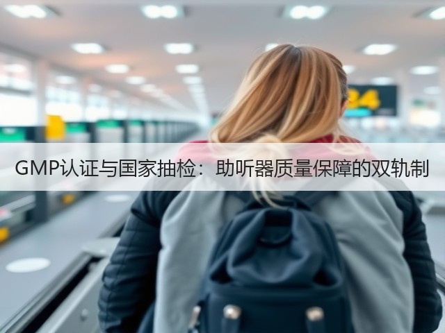 GMP认证与国家抽检：助听器质量保障的双轨制(图3)