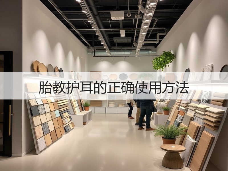 胎教护耳的正确使用方法
