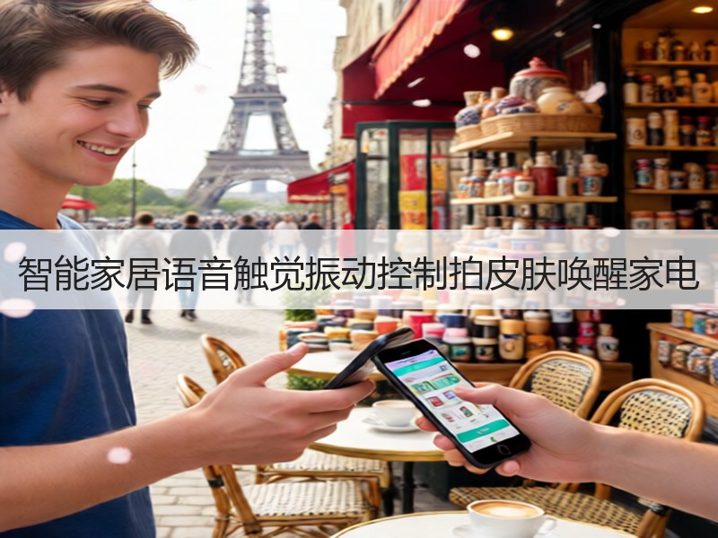 智能家居语音触觉振动控制拍皮肤唤醒家电