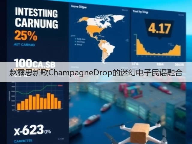 赵露思新歌ChampagneDrop的迷幻电子民谣融合(图2)