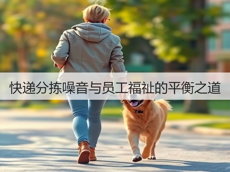 快递分拣噪音与员工福祉的平衡之道