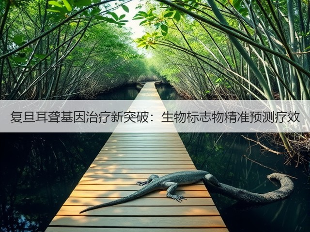 复旦耳聋基因治疗新突破：生物标志物精准预测疗效(图3)