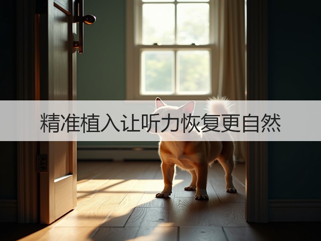 精准植入让听力恢复更自然(图3) 精准植入让听力恢复更自然(图3)