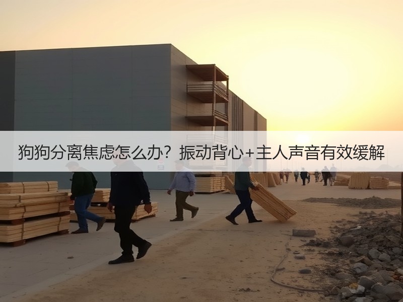 狗狗分离焦虑怎么办？振动背心+主人声音有效缓解