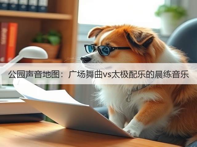 公园声音地图:广场舞曲vs太极配乐的晨练音乐(图3) 公园声音地图:广场舞曲vs太极配乐的晨练音乐(图3)