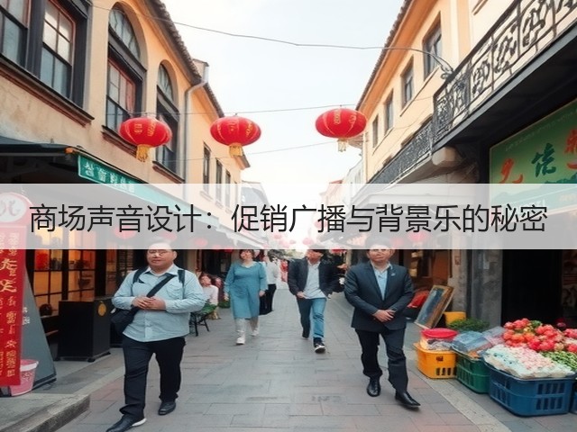 商场声音设计:促销广播与背景乐的秘密(图3) 商场声音设计:促销广播与背景乐的秘密(图3)