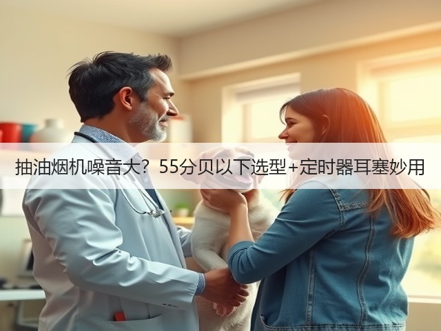 抽油烟机噪音大?55分贝以下选型+定时器耳塞妙用(图2) 抽油烟机噪音大?55分贝以下选型+定时器耳塞妙用(图2)