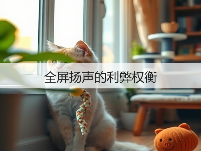 全屏扬声的利弊权衡(图2) 全屏扬声的利弊权衡(图2)