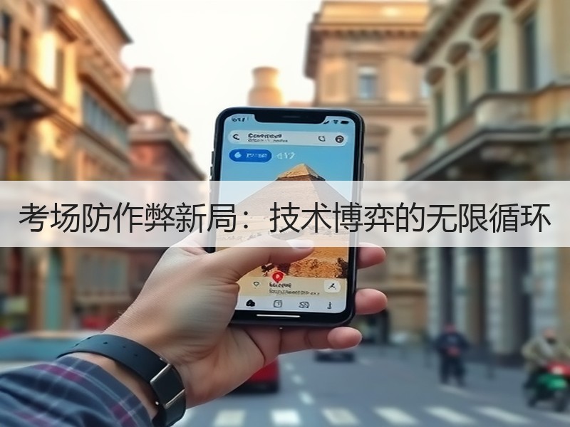 考场防作弊新局：技术博弈的无限循环