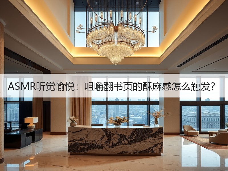 ASMR听觉愉悦：咀嚼翻书页的酥麻感怎么