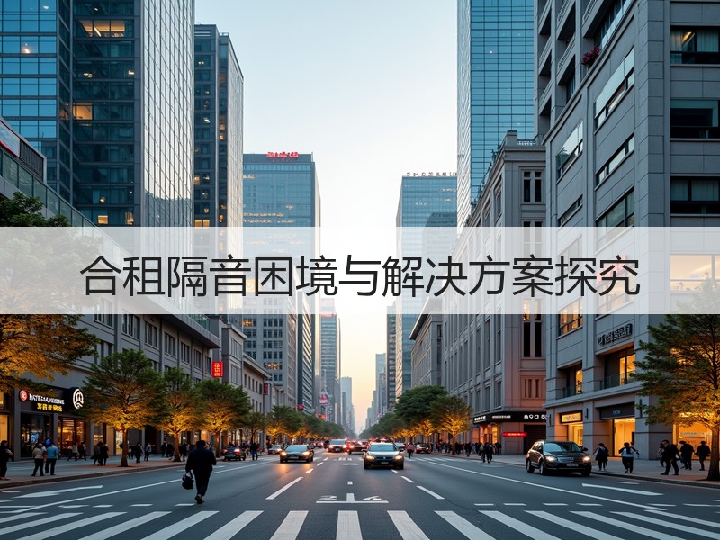 合租隔音困境与解决方案探究