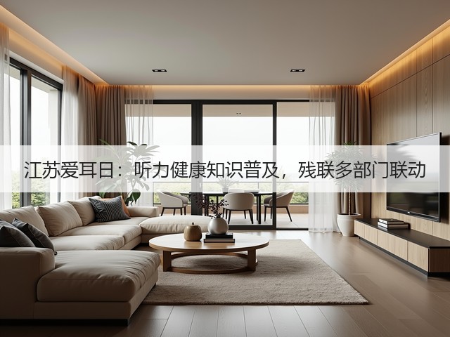 江苏爱耳日：听力健康知识普及，残联多部门联动(图3)