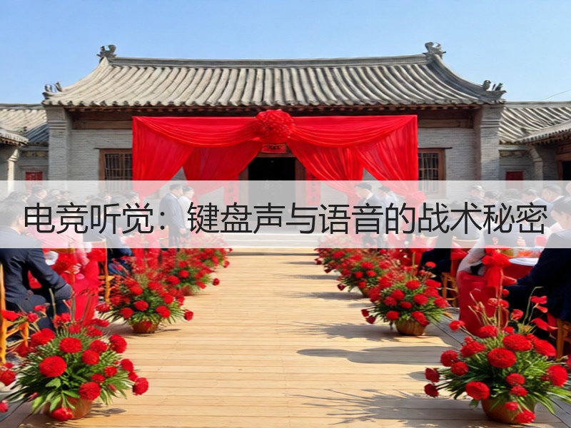 电竞听觉：键盘声与语音的战术秘密