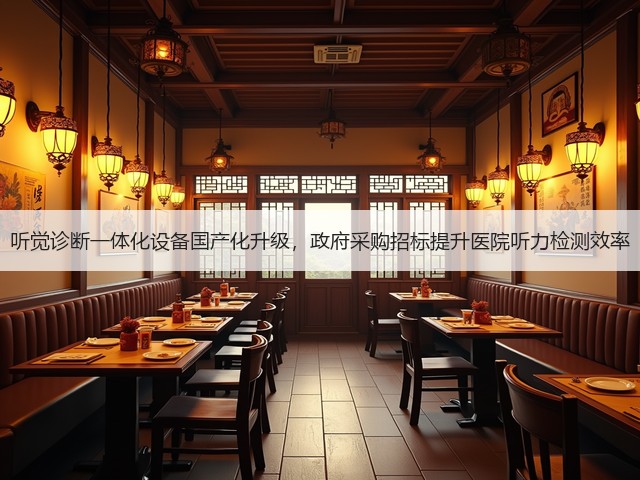 听觉诊断一体化设备国产化升级,政府采购招标提升医院听力检测效率(图2) 听觉诊断一体化设备国产化升级,政府采购招标提升医院听力检测效率(图2)