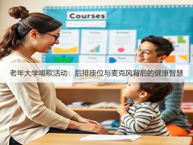 老年大学唱歌活动：后排座位与麦克风背后的健康智慧(图3)