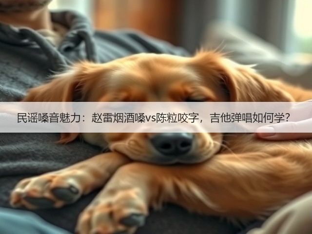 民谣嗓音魅力:赵雷烟酒嗓vs陈粒咬字,吉他弹唱如何学?(图3) 民谣嗓音魅力:赵雷烟酒嗓vs陈粒咬字,吉他弹唱如何学?(图3)