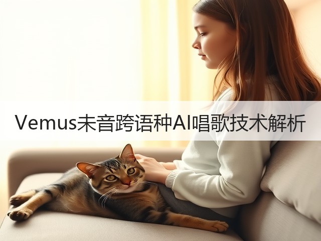 Vemus未音跨语种AI唱歌技术解析(图2) Vemus未音跨语种AI唱歌技术解析(图2)