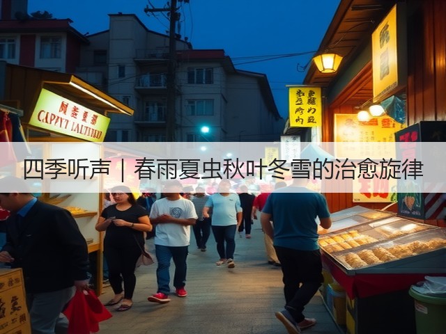 四季听声|春雨夏虫秋叶冬雪的治愈旋律(图3) 四季听声|春雨夏虫秋叶冬雪的治愈旋律(图3)