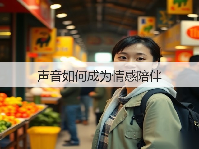 声音如何成为情感陪伴(图2) 声音如何成为情感陪伴(图2)