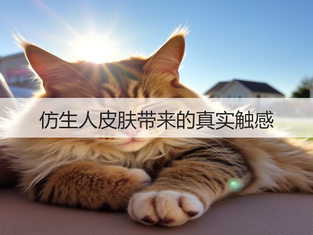 仿生人皮肤带来的真实触感(图2) 仿生人皮肤带来的真实触感(图2)