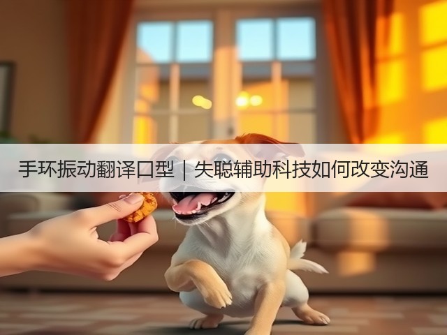 手环振动翻译口型|失聪辅助科技如何改变沟通(图3) 手环振动翻译口型|失聪辅助科技如何改变沟通(图3)