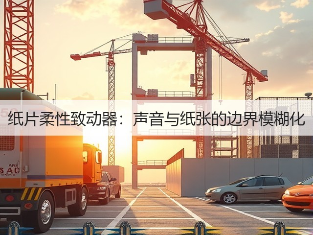 纸片柔性致动器:声音与纸张的边界模糊化(图1) 纸片柔性致动器:声音与纸张的边界模糊化(图1)