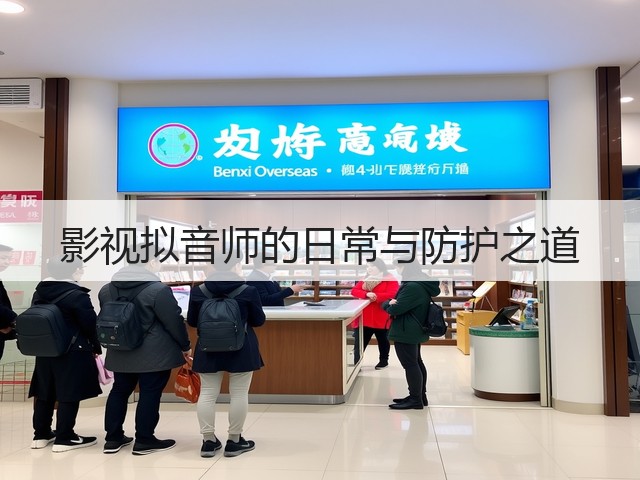 影视拟音师的日常与防护之道(图1) 影视拟音师的日常与防护之道(图1)